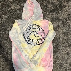 Lake George Tie Dye Hoodie